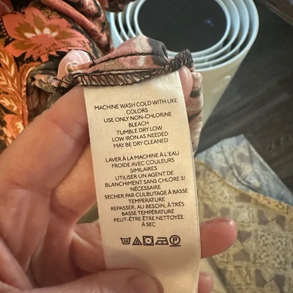 Free People Floral Women's Dress - Picture 3 of 4